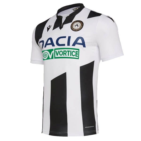 Tailandia Camiseta Udinese Calcio 1ª Kit 2019 2020 Negro Blanco